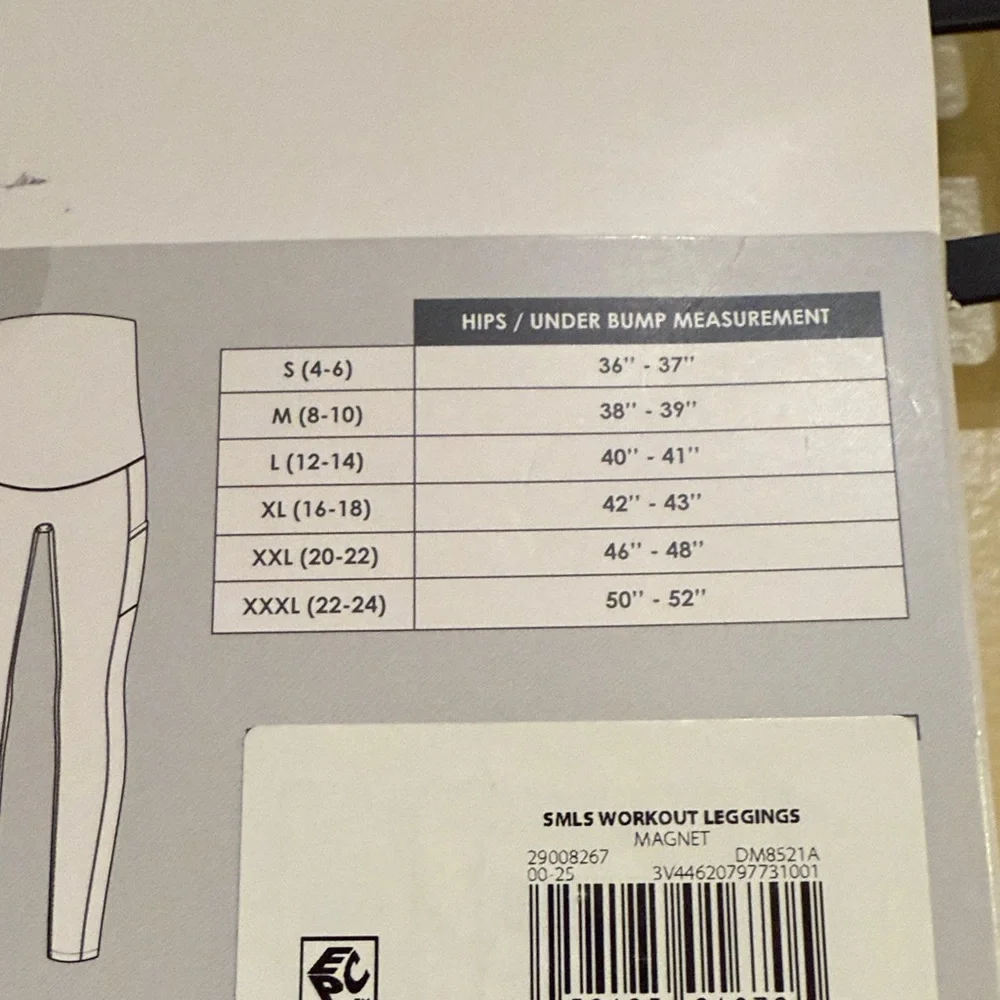 Destination Maternity Seamless Active Leggings Size Small NWT. - Picture 11 of 17
